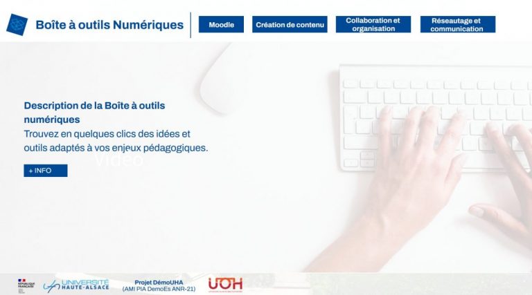 Actualisation d’une Boîte à Outils Numériques par DémoUHA Nouvelle boîte à outils projet DémoUHA (2025)